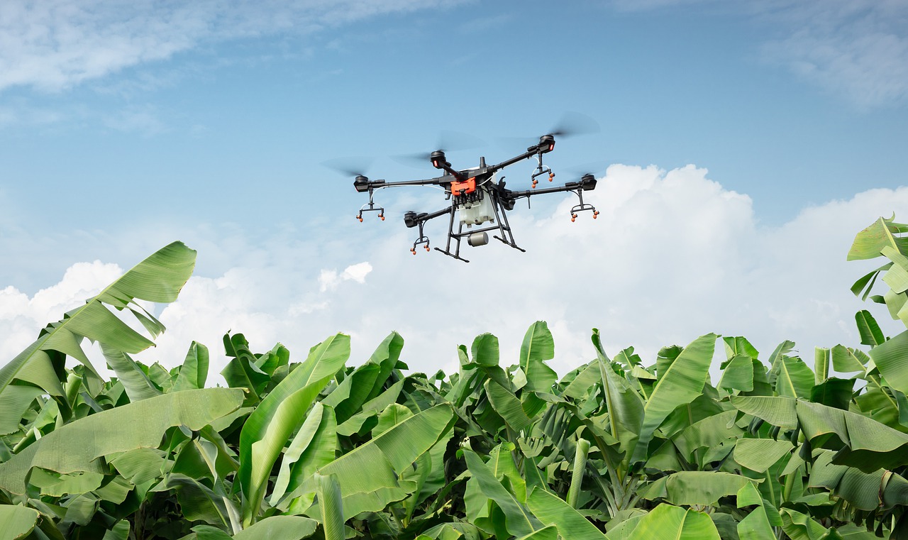 Agritech_drone in azione